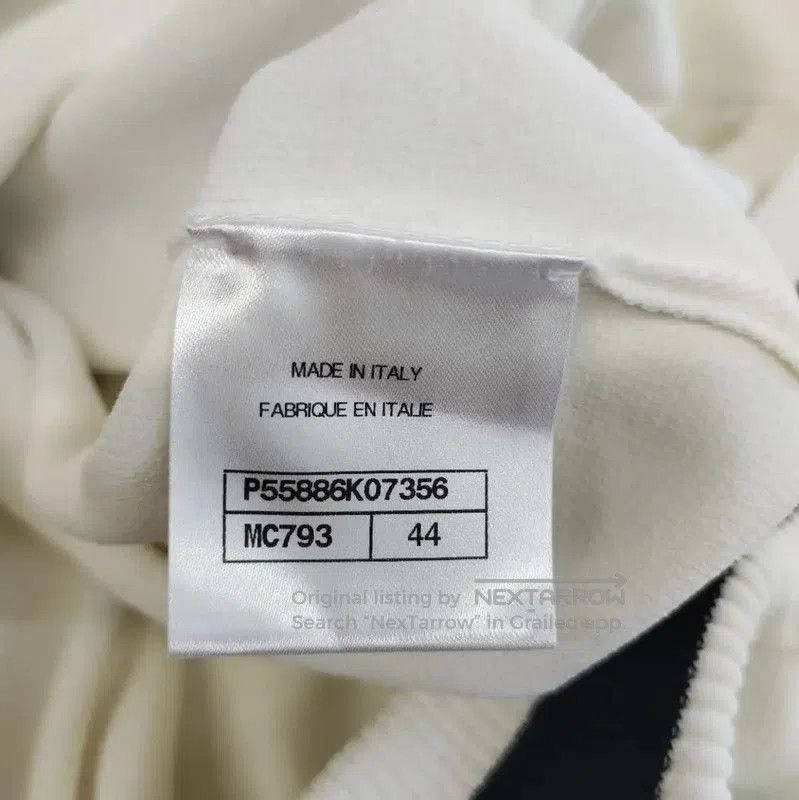 Chanel Chanel White Women's Jacket with Dark Accents . Size L / US 10 / IT 46 - 4 Thumbnail