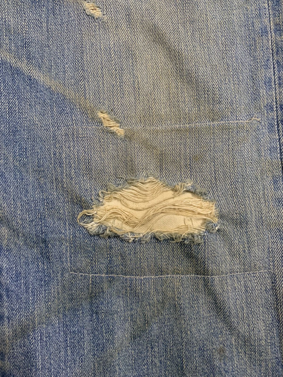 Vintage Japanese Brand Mud Wash Distressed Grunge Jeans