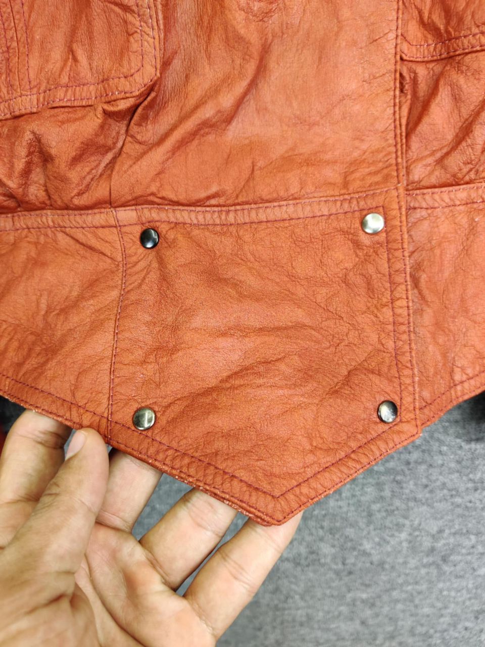 Thierry Mugler Nice ❗Thierry Mugler Bomber Leather Jacket Size US M / EU 48-50 / 2 - 11 Thumbnail