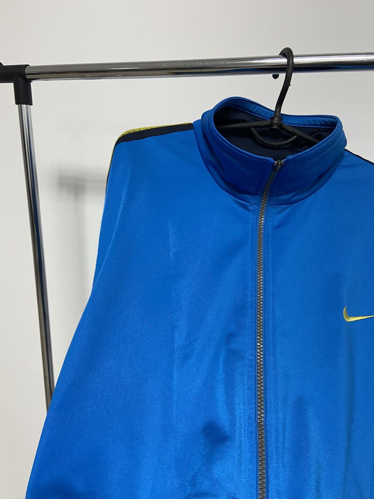 Nike × Vintage Nike Vintage Sweatshirt Windbreaker Big Swoosh Logo 90s Size US L / EU 52-54 / 3 - 10 Thumbnail