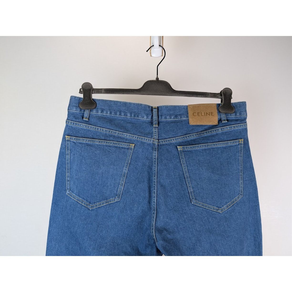Celine o1rshd1 Denim Jeans in Blue Size US 34 / EU 50 - 11 Thumbnail