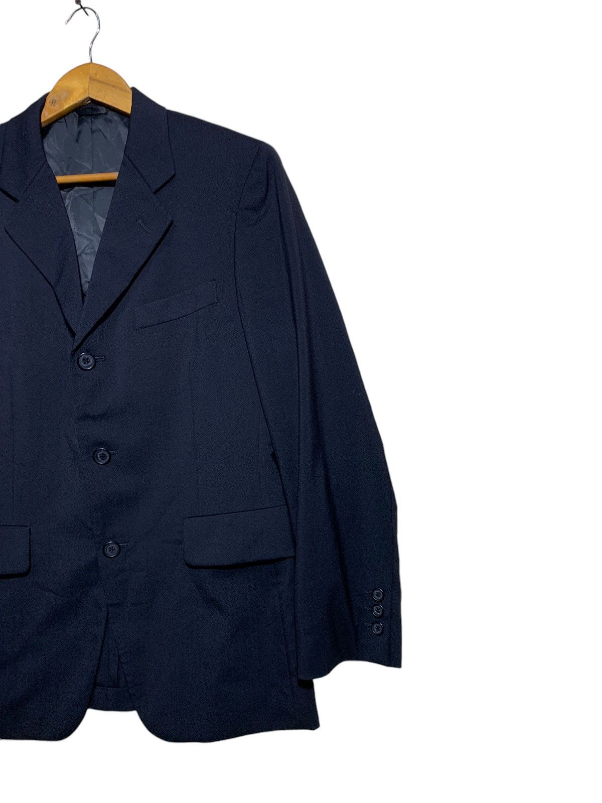 Yohji Yamamoto 🔥A.A.R YOHJI YAMAMOTO LAINE WOOL LIGHT JACKET Size US M / EU 48-50 / 2 - 3 Thumbnail