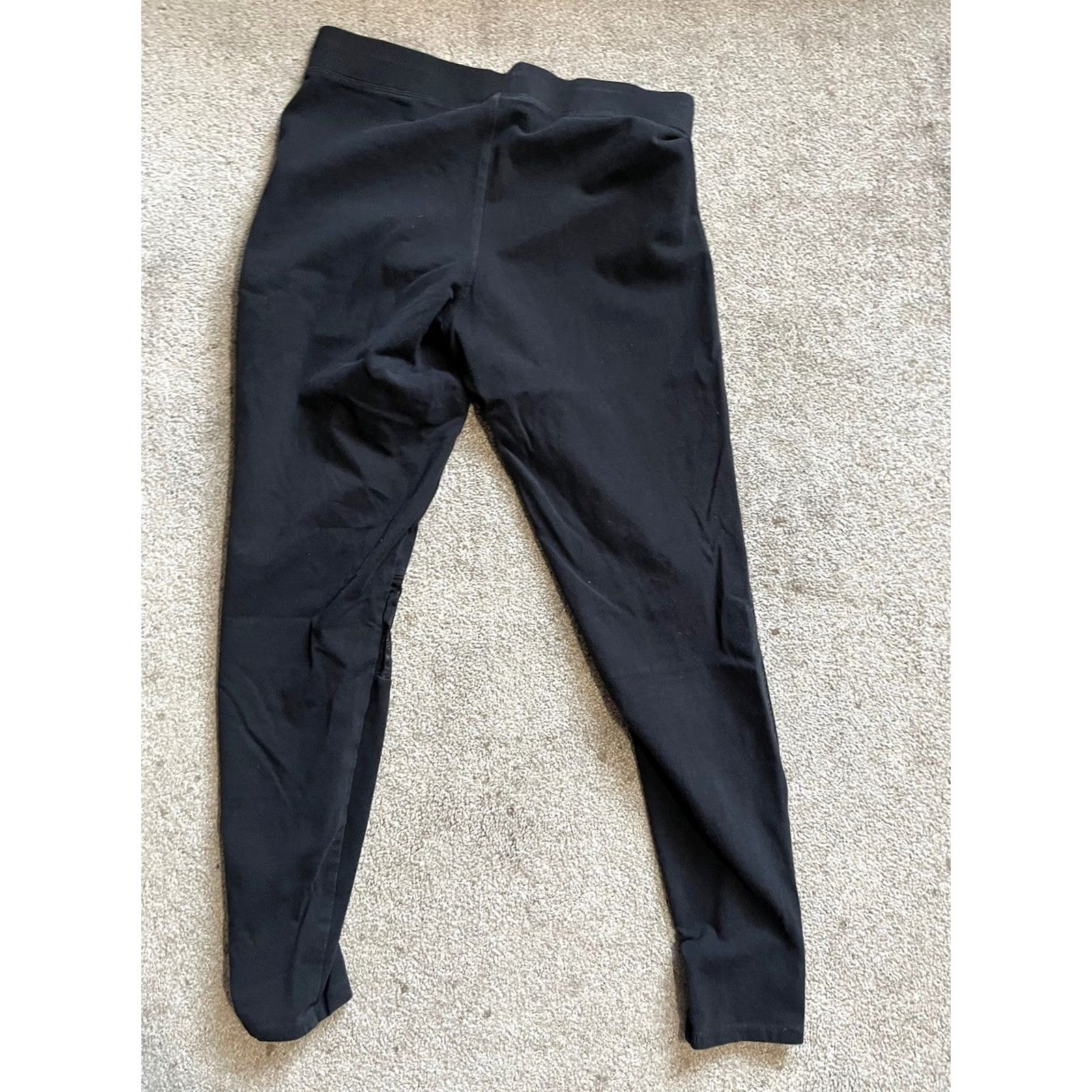 Express Express Leggings Women Size S Black Stretch Ankle Workout Pants Subtle Studded Rise High Size 28" / US 6 / IT 42 - 3 Thumbnail