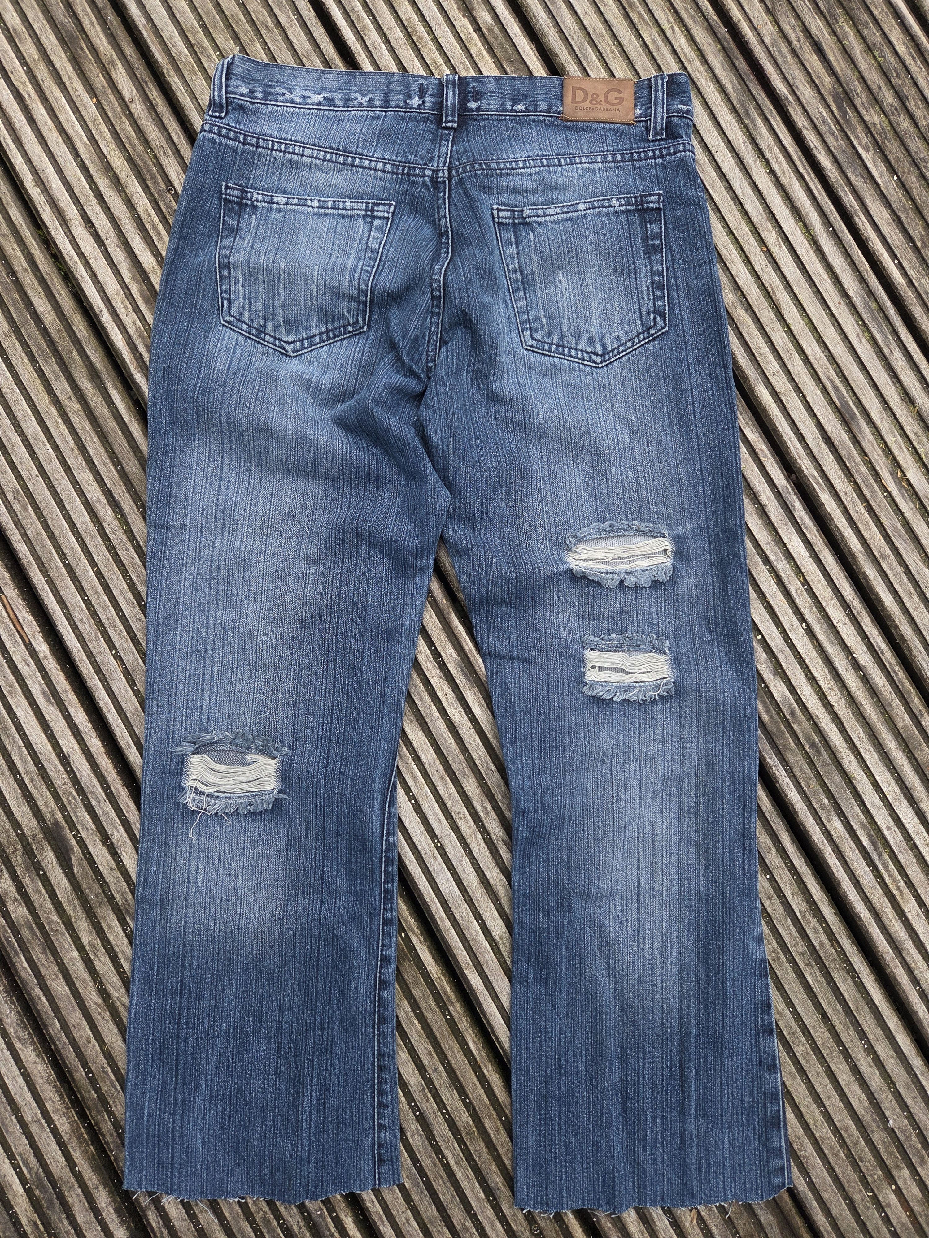 Dolce & Gabbana Dolce & Gabbana distressed denim jeans Size US 32 / EU 48 - 3 Thumbnail
