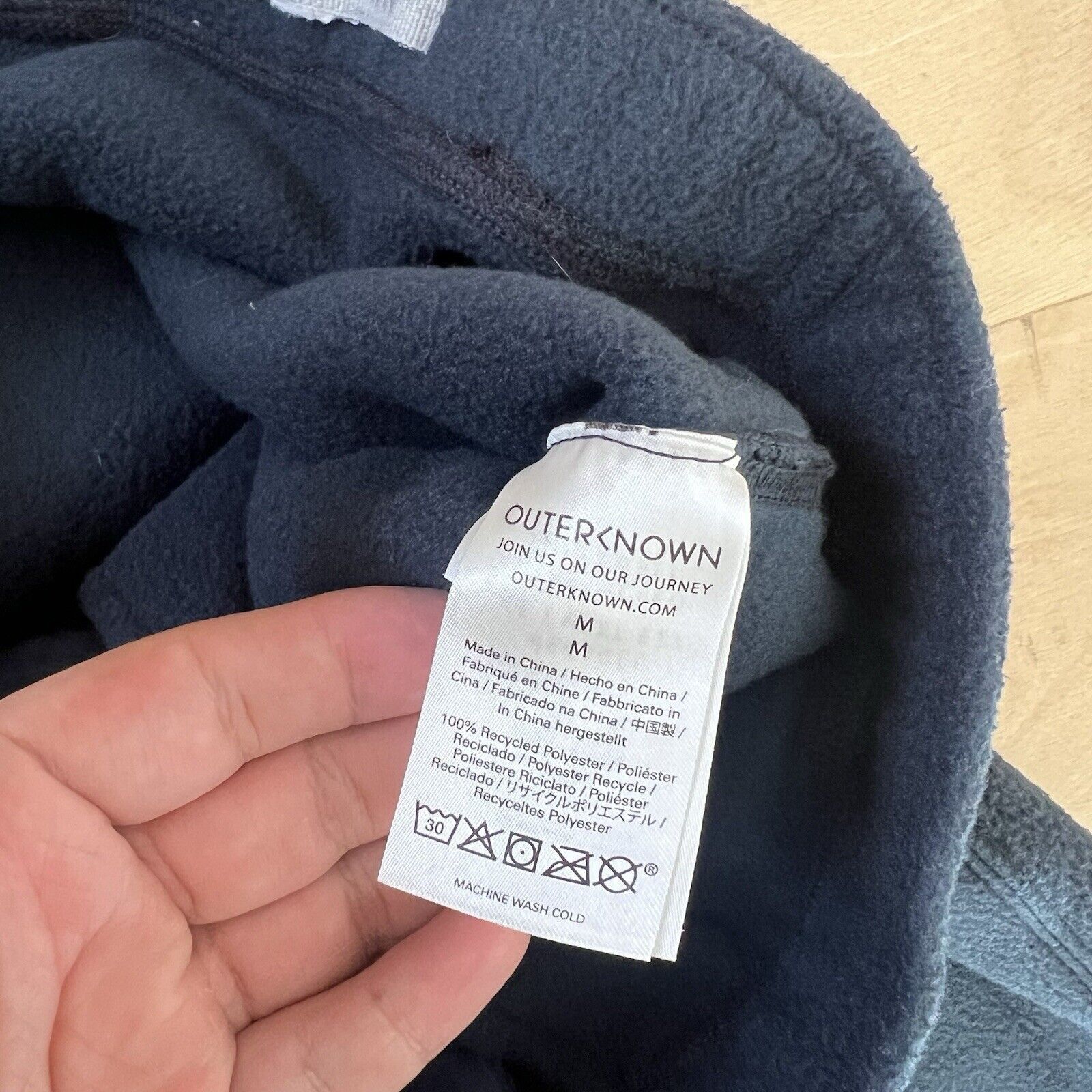 Outerknown Outerknown Sweatpants Medium Blue Cozy Loungewear Size US 33 - 6 Thumbnail