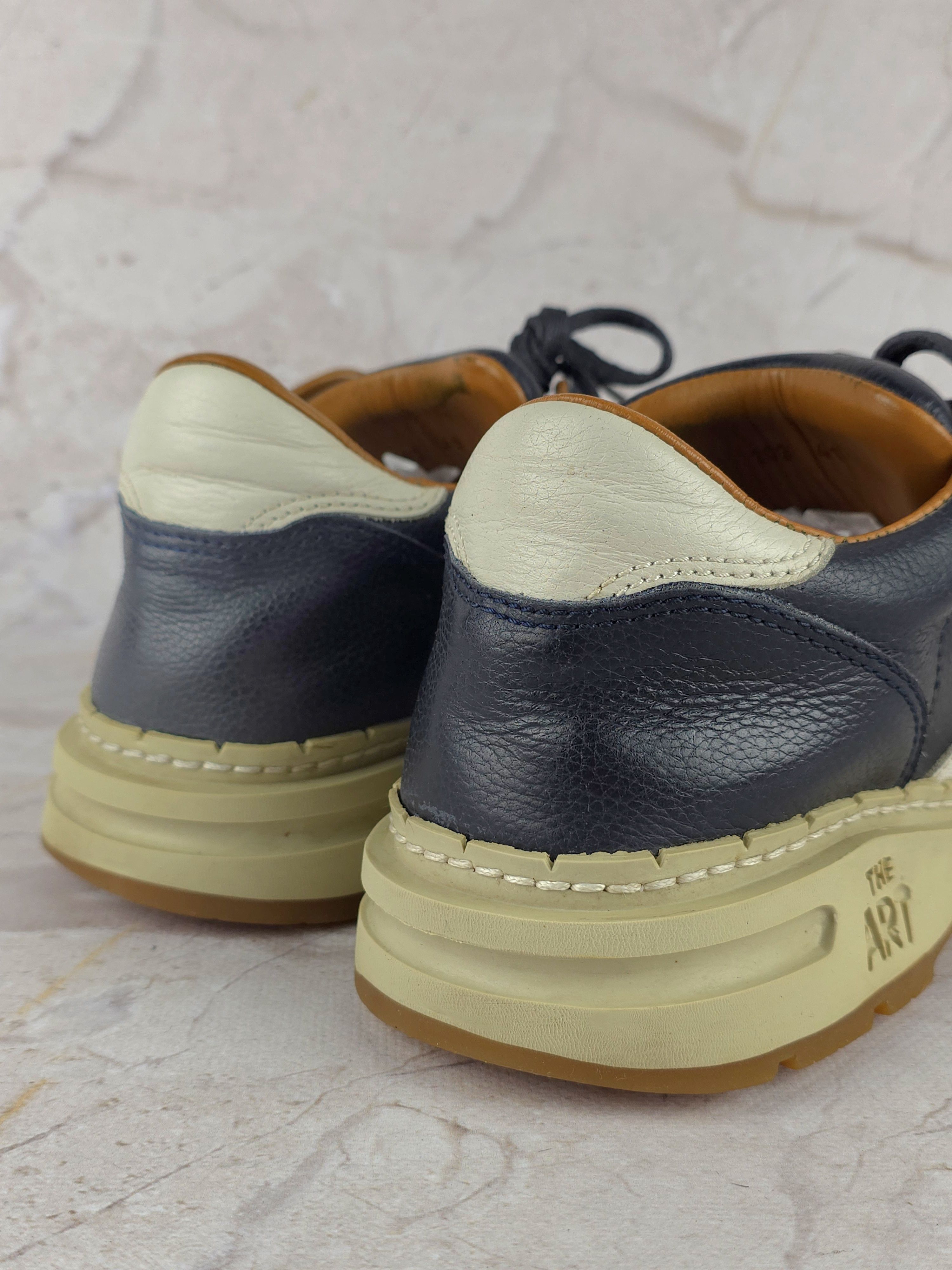 Vintage The Art Company Vintage leather chunky sneakers rare archive Size US 8 / EU 41 - 5 Thumbnail