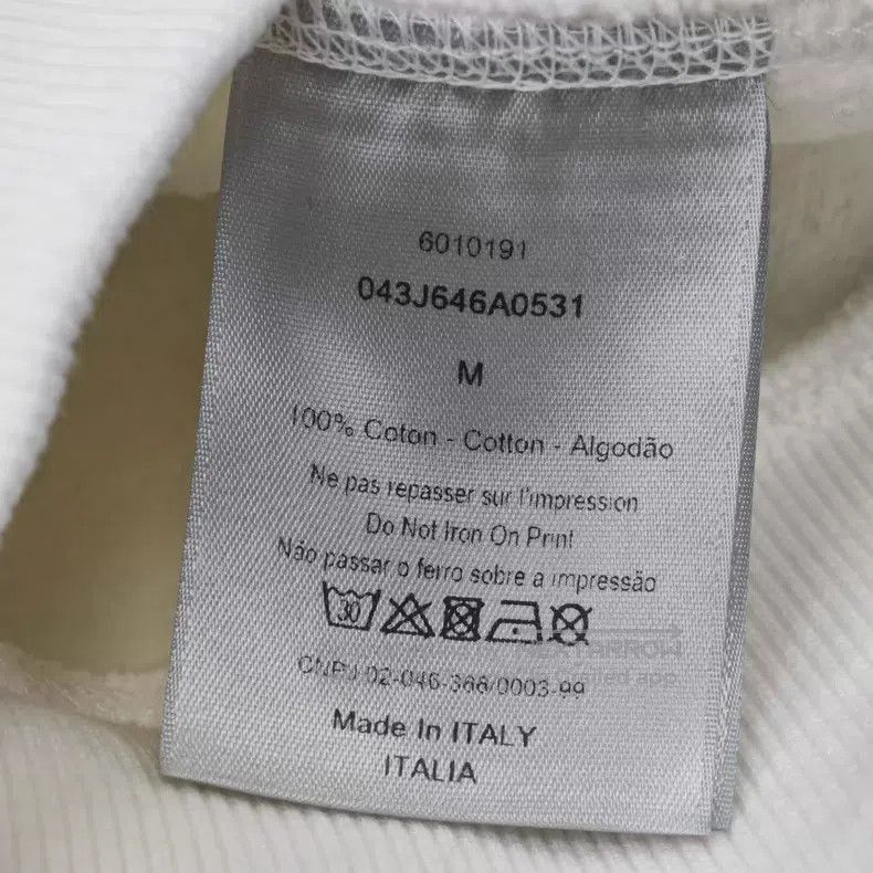 Dior Dior White letter logo hoodie Size US M / EU 48-50 / 2 - 6 Thumbnail
