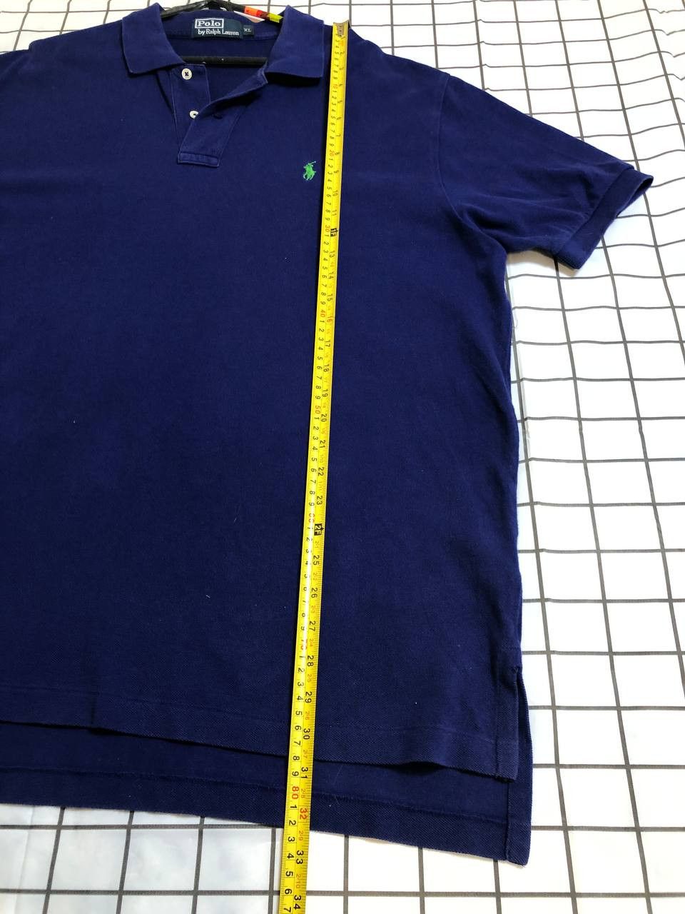 Polo Ralph Lauren Polo Ralph Lauren Navy Blue With Green Horse Shirt | Size L Size US XL / EU 56 / 4 - 2 Thumbnail