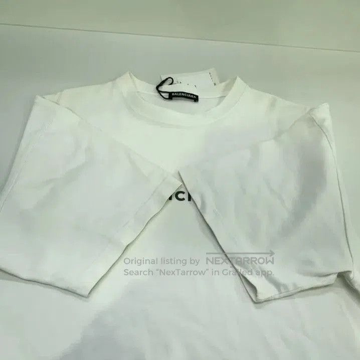Balenciaga Balenciaga Logo Print Comfortable Short Sleeve Tee. Size US M / EU 48-50 / 2 - 2 Thumbnail