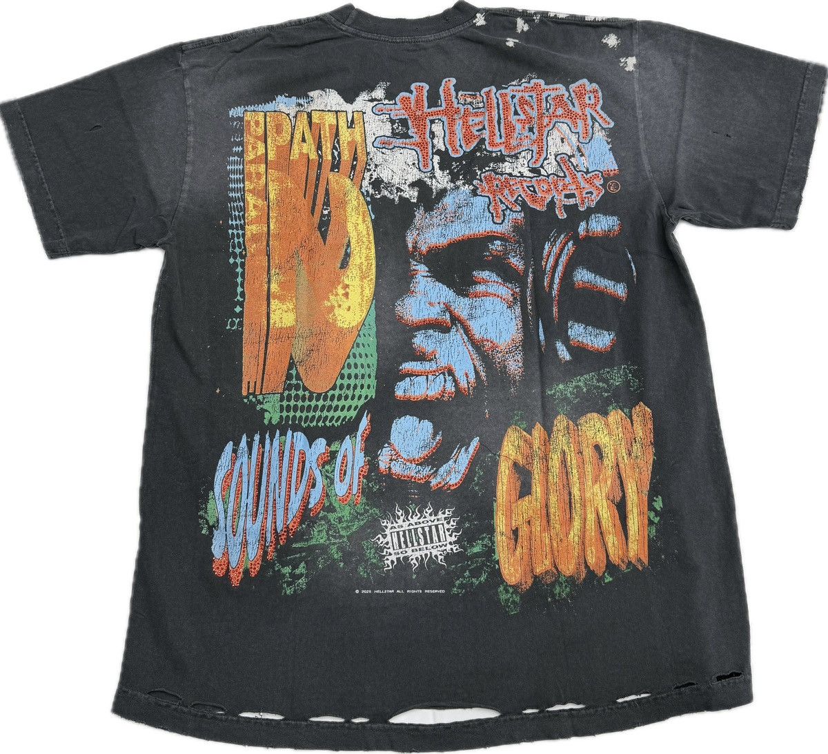 HELLSTAR Hellstar Headphones T-shirt Size US L / EU 52-54 / 3 - 3 Thumbnail