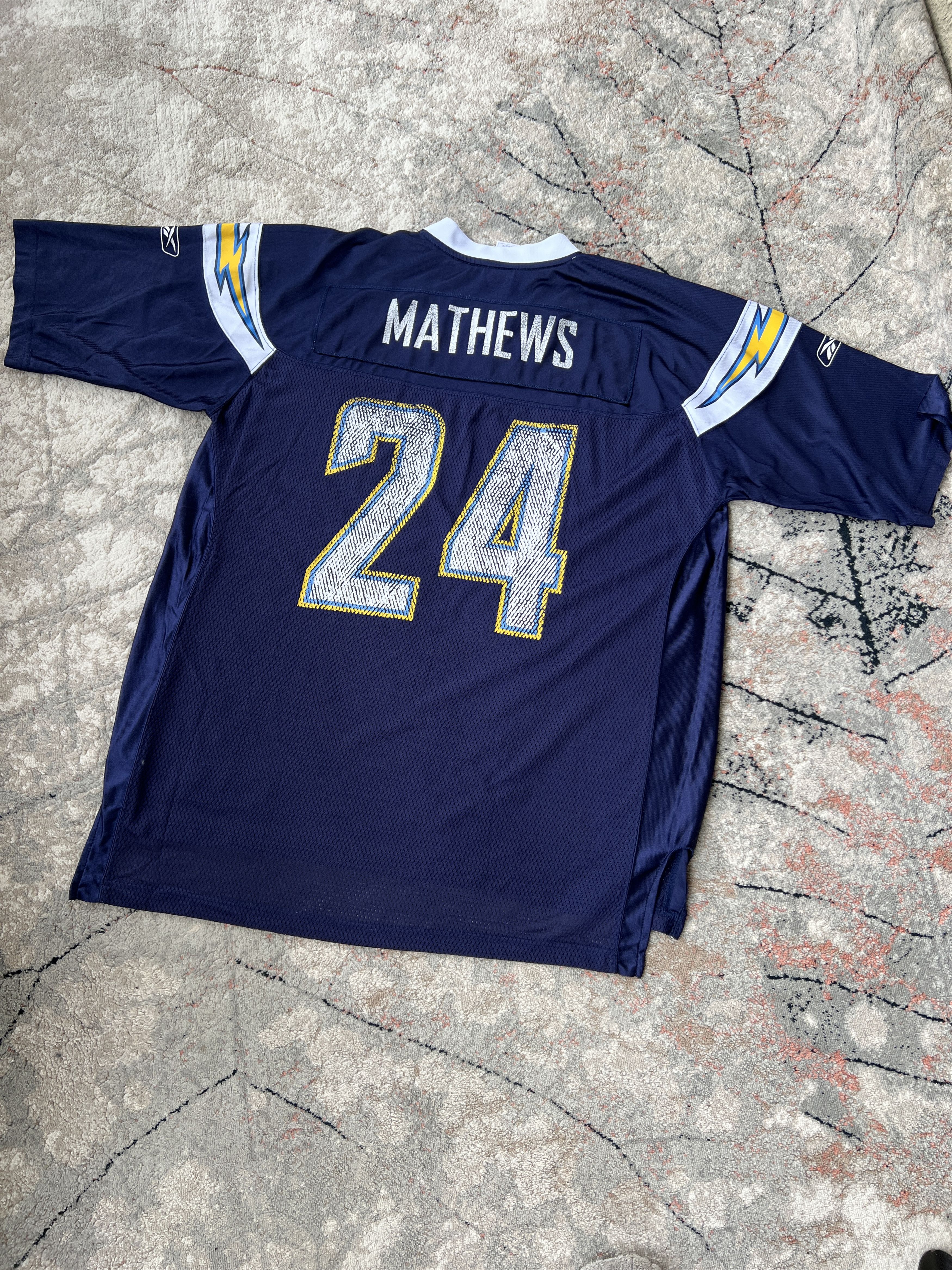 NFL Reebok NFL Ryan Mathews San Diego Chargers Size US XL / EU 56 / 4 - 7 Thumbnail