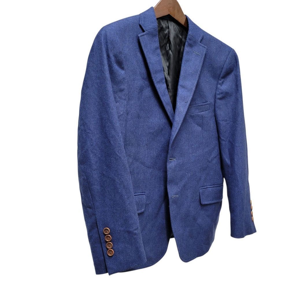 Hart Schaffner Marx Hart Schaffner Marx Shawn Darst Wool Cashmere Sport Coat Size 40S - 3 Thumbnail