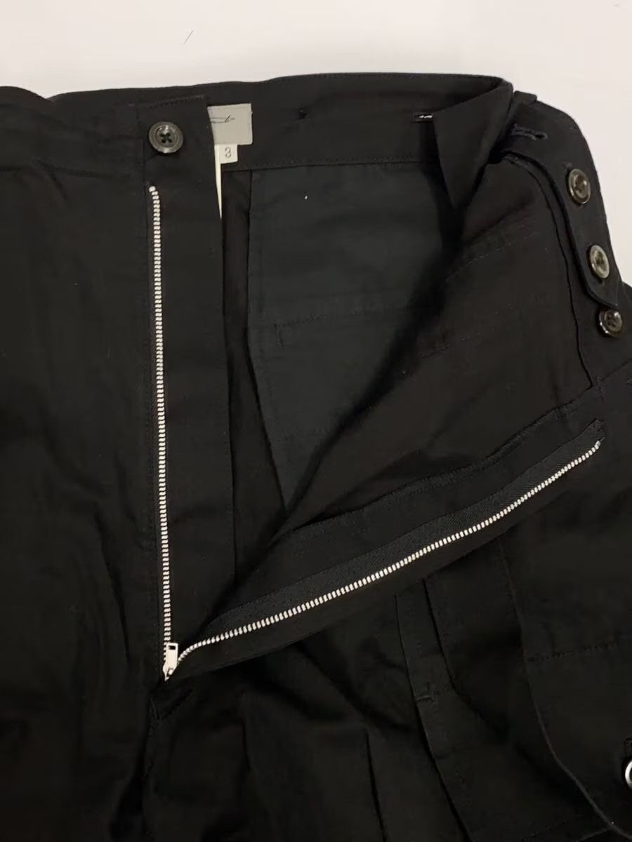 Yohji Yamamoto Yohji Yamamoto Pour Homme/3/Cotton/BLK Bottoms Size US 29 - 3 Thumbnail