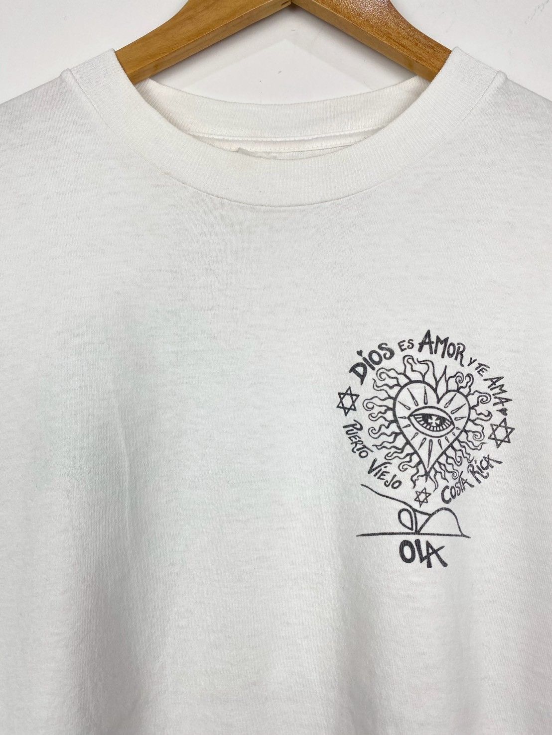 Vintage Vintage Jah Love T-Shirts XL DO2223 Size US XL / EU 56 / 4 - 4 Thumbnail