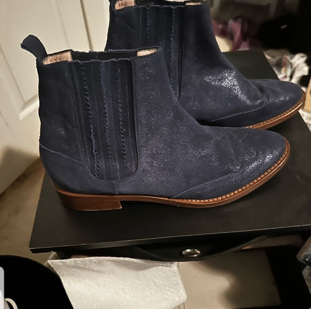 Opening Ceremony Opening Ceremony blue ankle boots Size US 9.5 / IT 39.5 - 6 Thumbnail