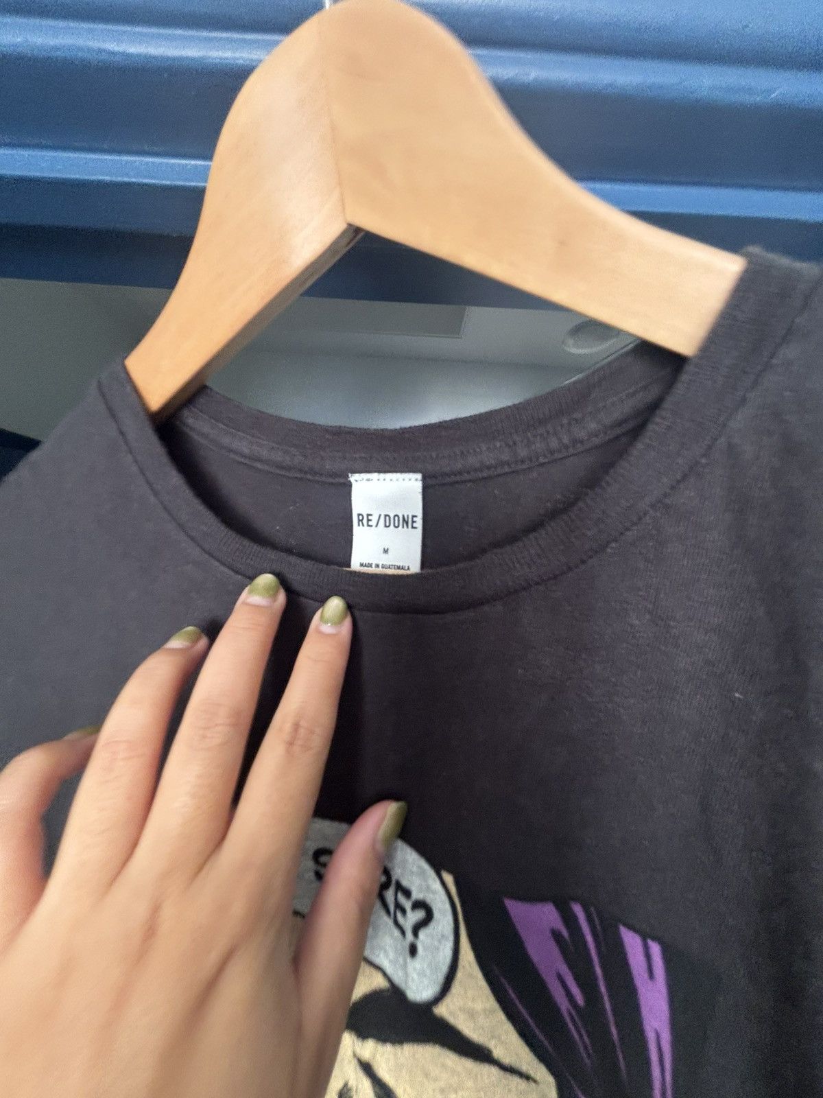 RE/DONE RE/DONE 90s Easy "Are You Sure" Tee Size M / US 6-8 / IT 42-44 - 4 Thumbnail