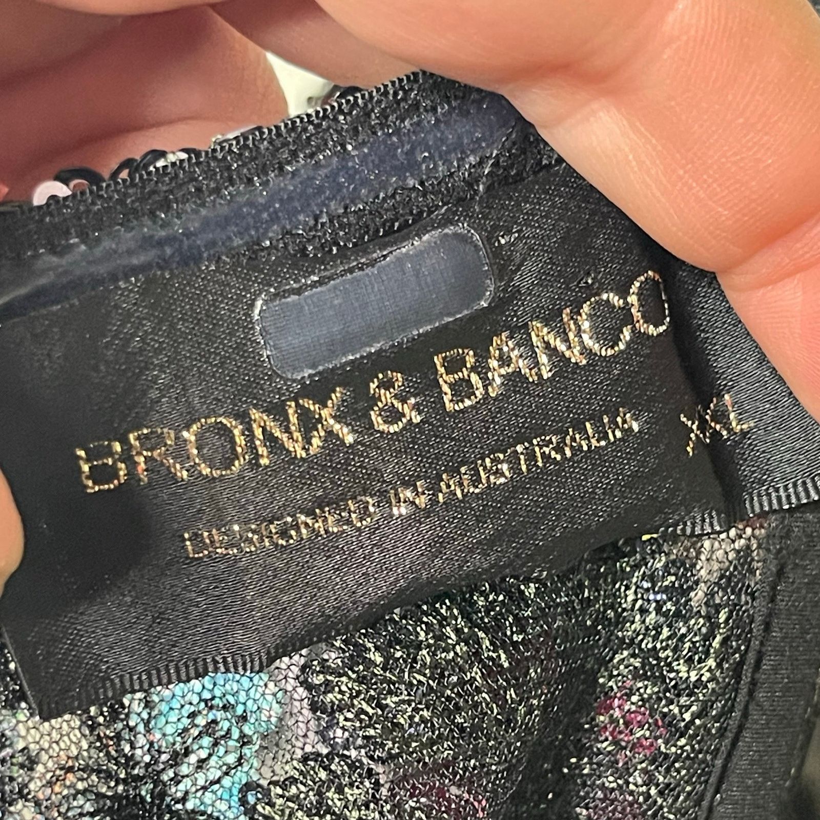 Bronx and Banco Bronx and Banco Annabell Jumpsuit Blue sequins Black Size 34" / US 12 / IT 48 - 7 Thumbnail