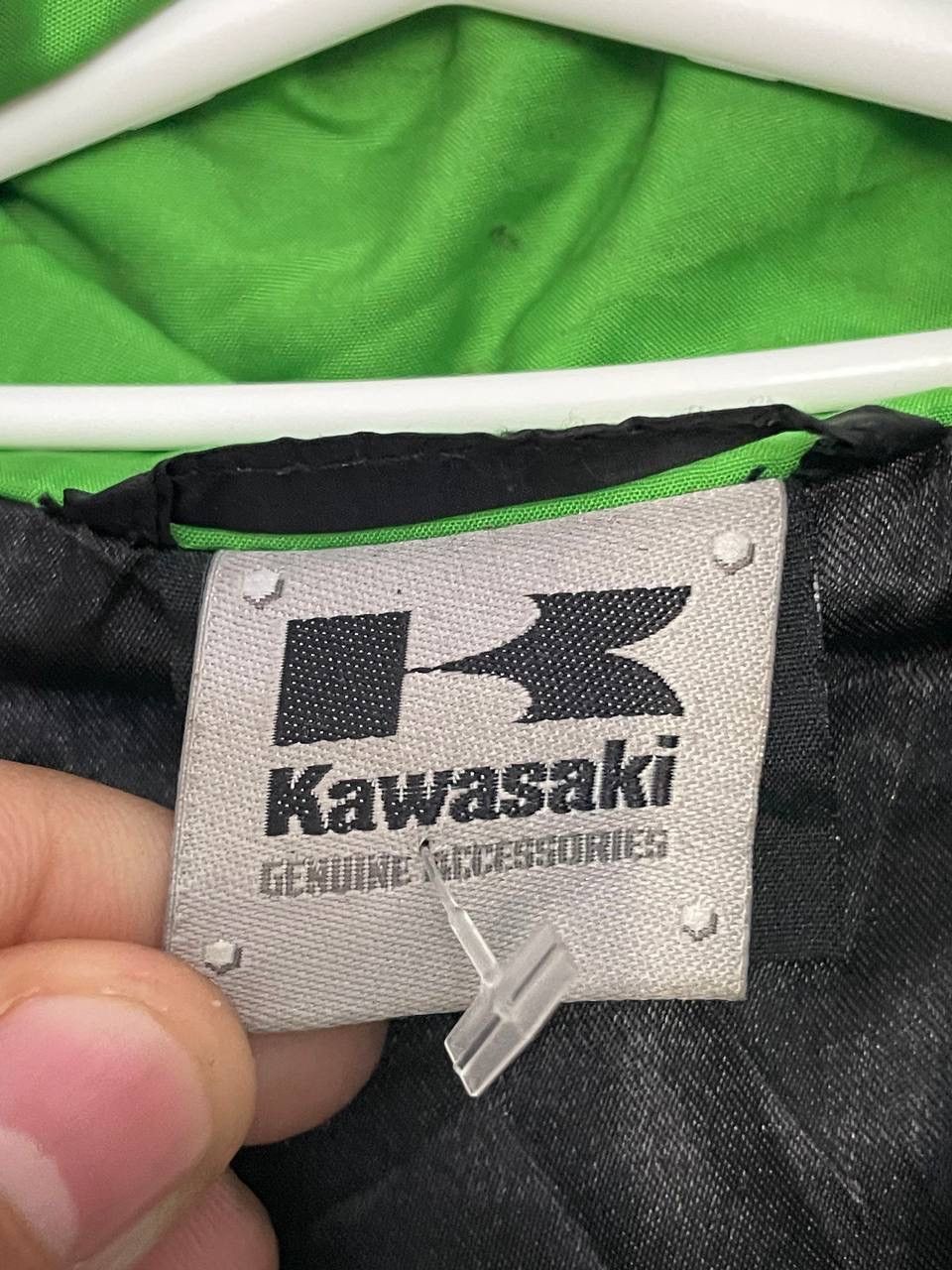 Vintage Kawasaki Vintage Racing Jacket Big CENTER Logo Oversized Y2K Size US XXL / EU 58 / 5 - 9 Thumbnail