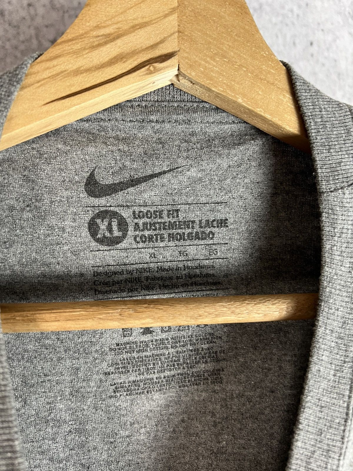 New York Yankees Y2K’s Nike Team New York Yankees Center Swoosh grey Tee Size US XL / EU 56 / 4 - 5 Thumbnail