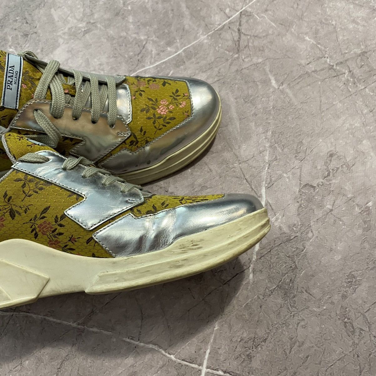 Prada RARE ! PRADA SHOES FLOWERS Size US 10 / IT 40 - 8 Thumbnail