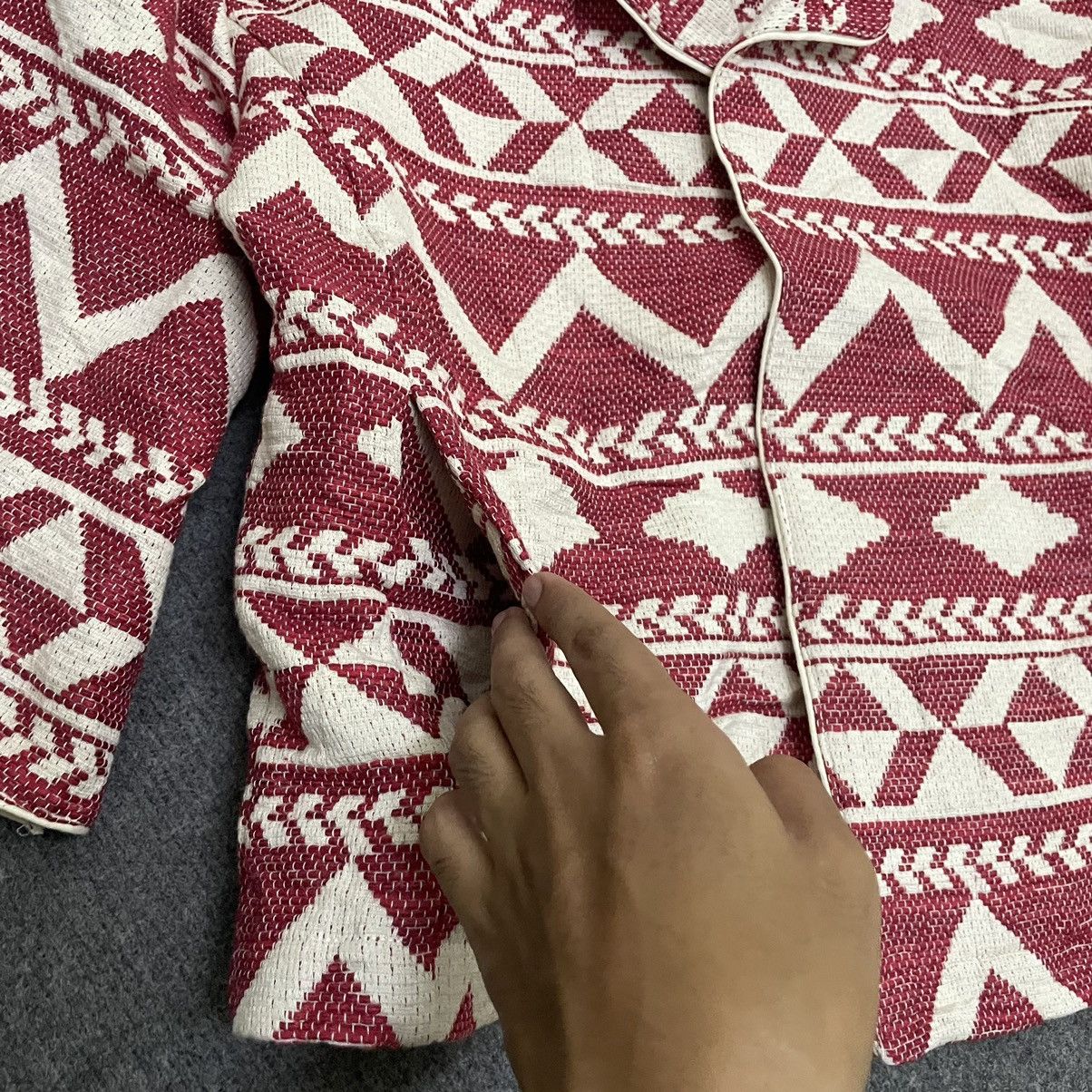 Other Compagnia Italiana Navajo Motive Cardigan Made in Italy Size M / US 6-8 / IT 42-44 - 3 Thumbnail