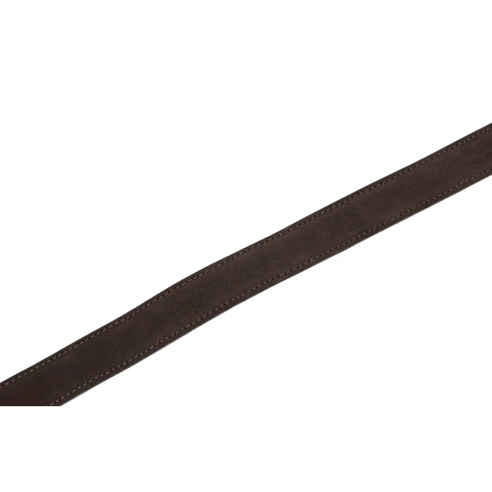 Suitsupply SUITSUPPLY Belt Men's ONE SIZE Suede Look Brown Double Round Buckle Size ONE SIZE - 8 Thumbnail