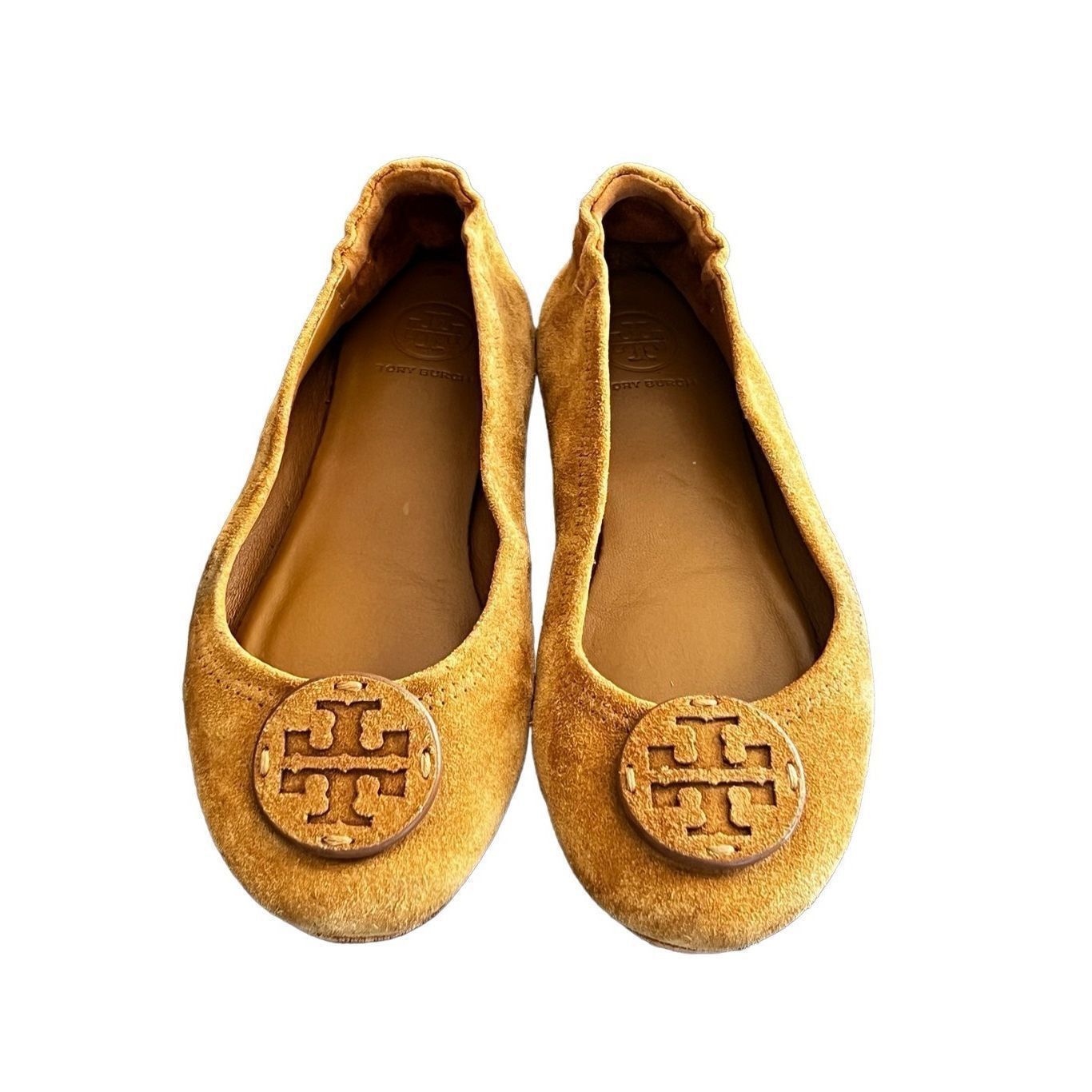 Tory Burch Tori Burch Minnie Travel Suede Ballet Flats size 6.5 Size US 6.5 / IT 36.5 - 2 Thumbnail