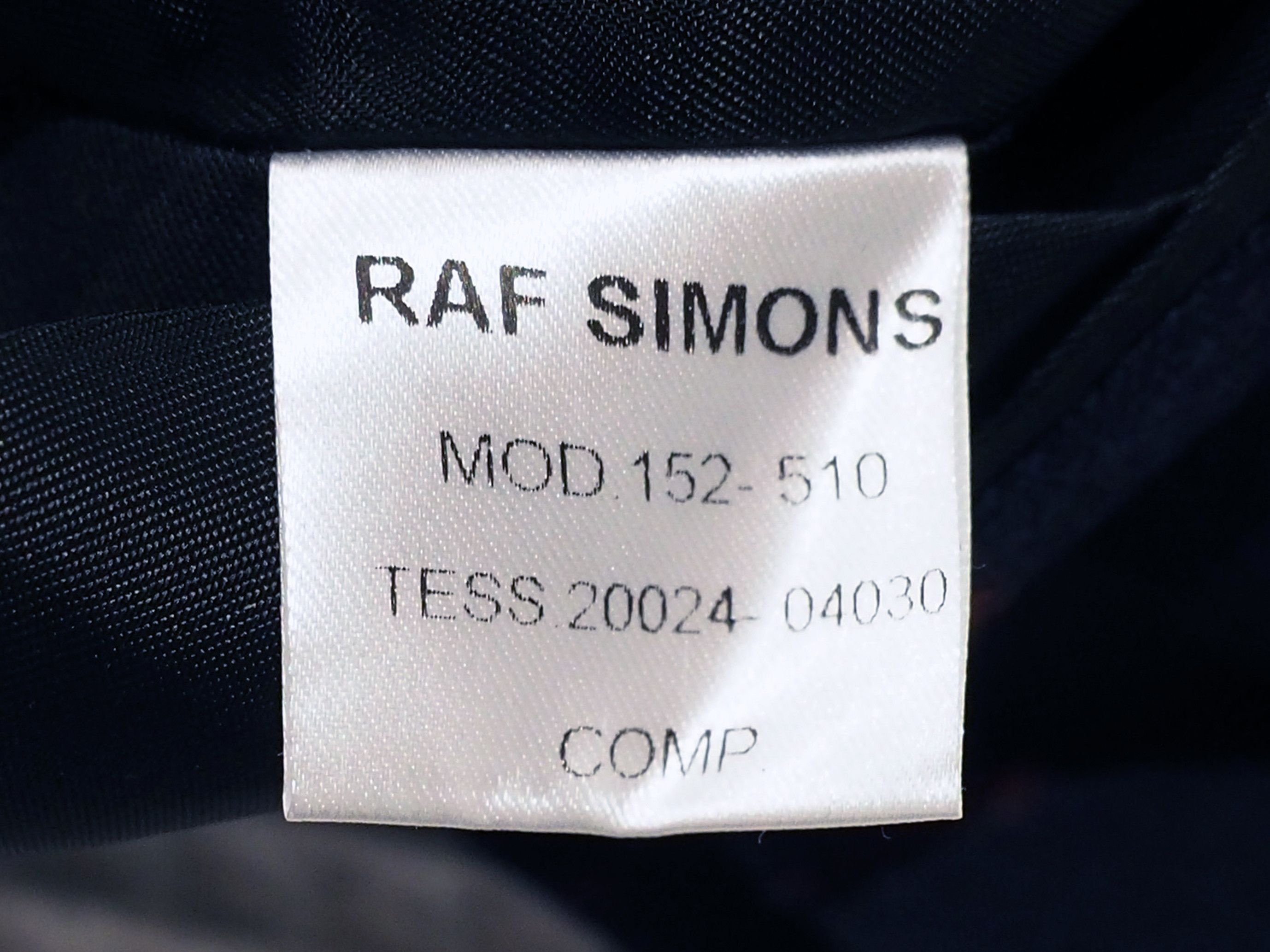 Raf Simons Raf Simons navy textured red pinstripe wool blazer aw15 Size 42R - 11 Thumbnail