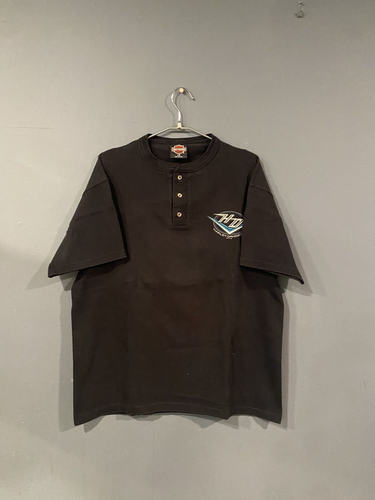 Harley Davidson Vintage 1990 Harley Davidson T Shirt Size US L / EU 52-54 / 3 - 2 Thumbnail