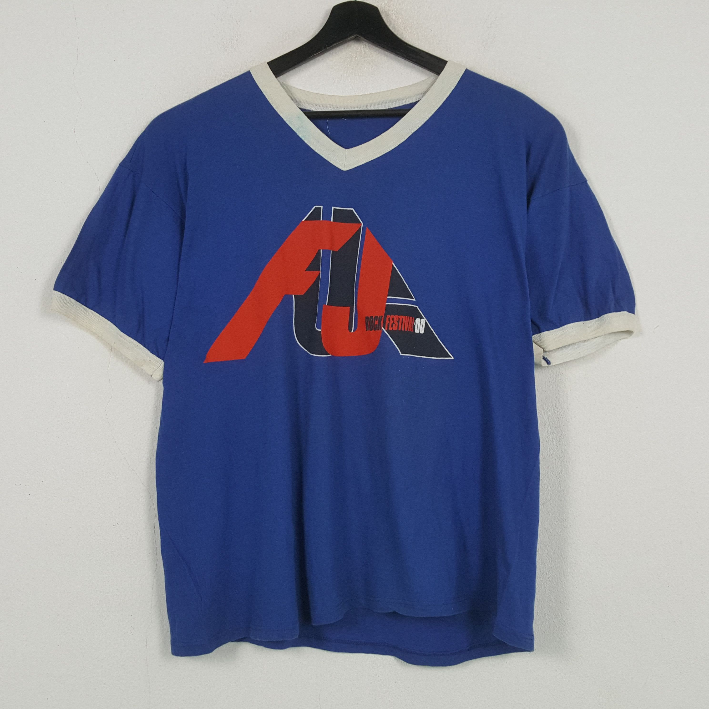 Band Tees FUJI ROCK FESTIVAL 2000 Music Tshirt 31 Size US XL / EU 56 / 4 - 3 Thumbnail