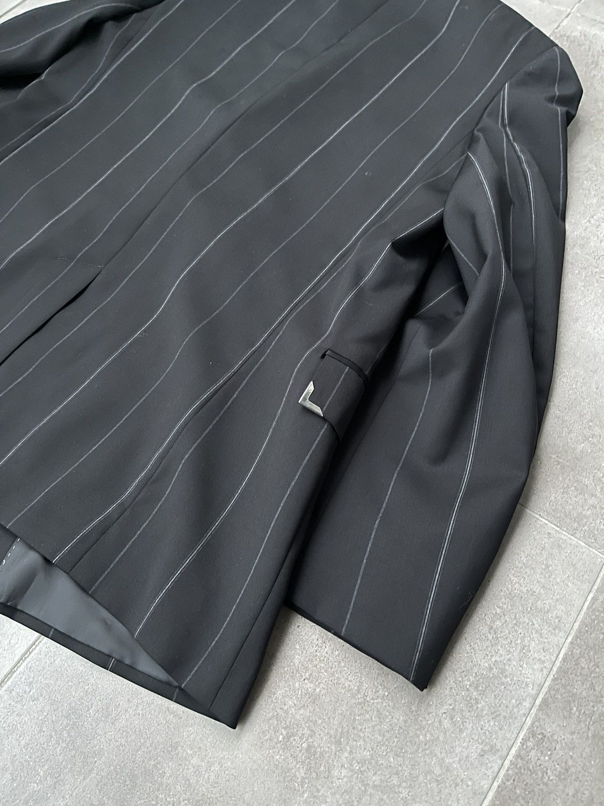 Han Kjobenhavn !DS! AW22 Han Kjobenhavn Boxy Suit Stripped Blazer Size 38R - 14 Thumbnail