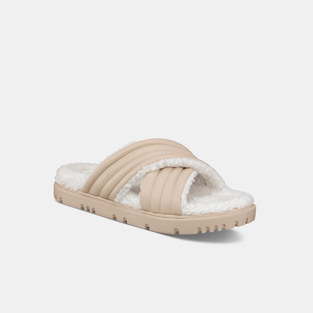 Dior o1bcso1str1224 Slide in White & Beige Size US 9 / IT 39 - 2 Thumbnail