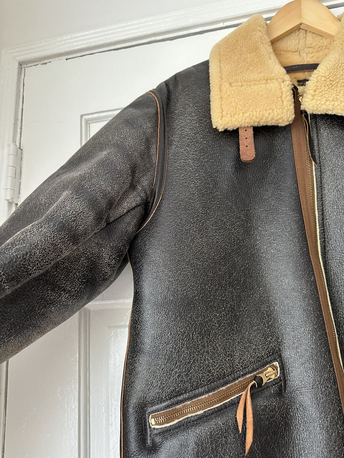 The Real McCoy's The Real Mccoy’s - D1 Shearling Coat Size US L / EU 52-54 / 3 - 5 Thumbnail