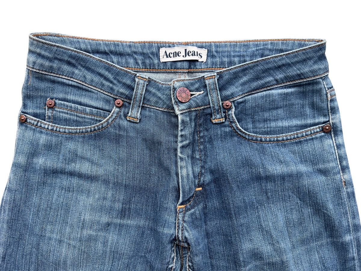 Acne Studios Acne Studios Lowrise Denim Jeans Size 27" / US 4 / IT 40 - 6 Thumbnail