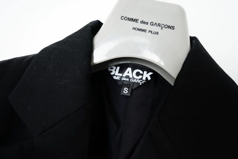 Comme des Garcons Comme Des Garcons Knife cut paneled midi wool blazer Size S / US 4 / IT 40 - 7 Thumbnail