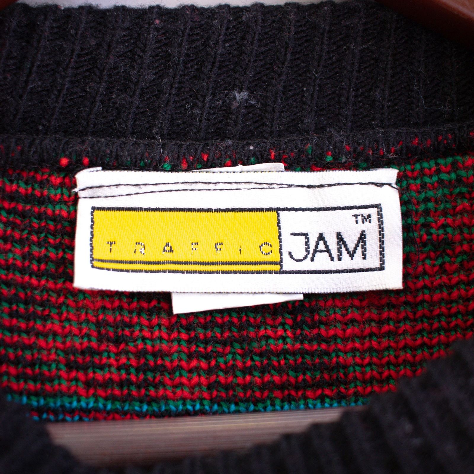 Vintage Vintage Traffic Jam Multi-Pattern OverSized Sweater Size 28 Size M / US 6-8 / IT 42-44 - 7 Thumbnail