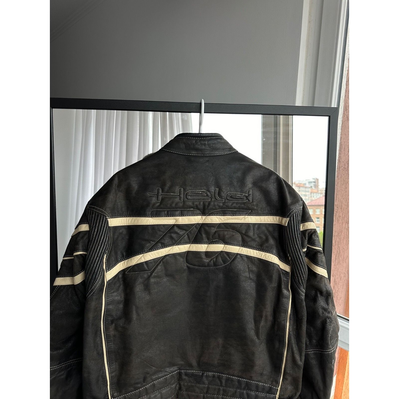 Vintage VTG Held Racing Leather Jacket Punk Faded Brown Moto Y2K Size US M / EU 48-50 / 2 - 16 Thumbnail
