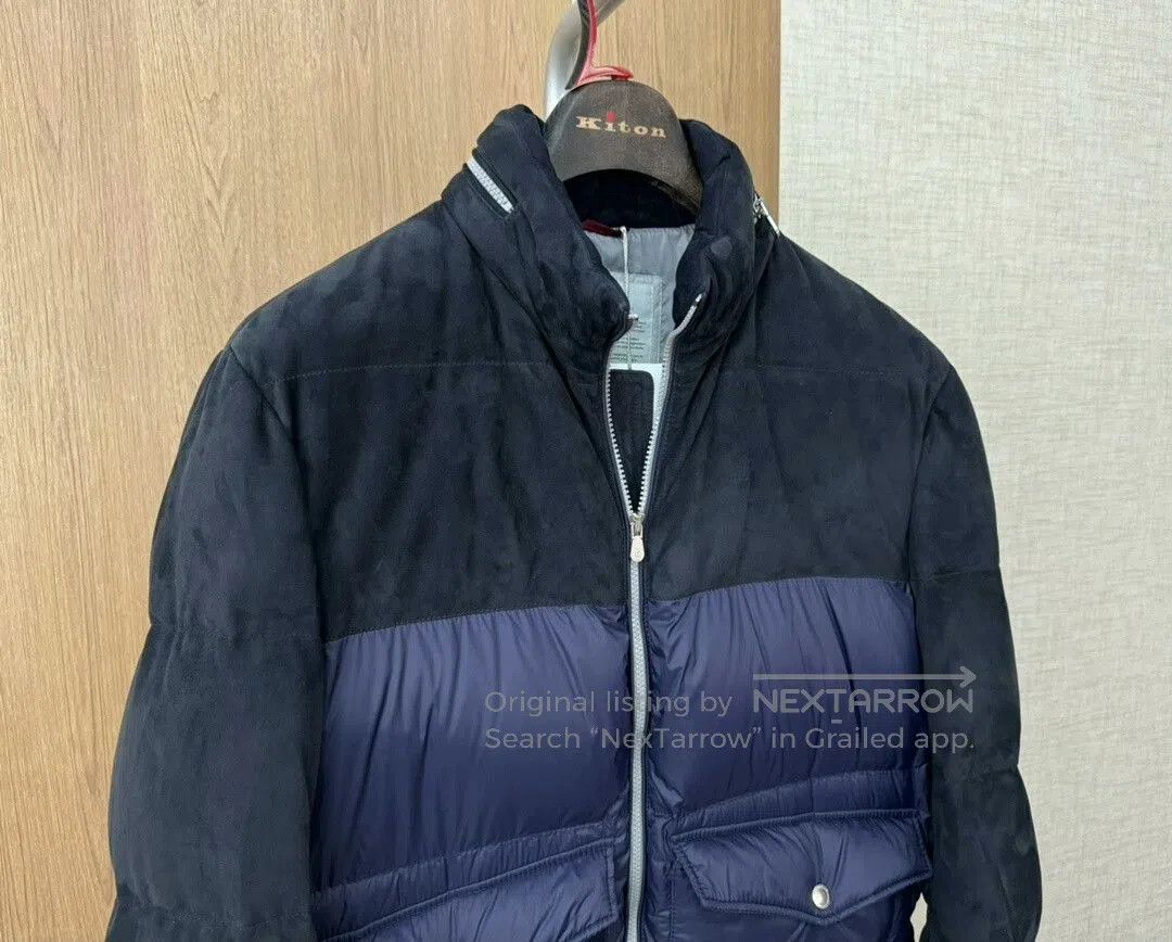 Brunello Cucinelli Brunello Cucinelli Men's Down Jacket. Size US M / EU 48-50 / 2 - 4 Thumbnail
