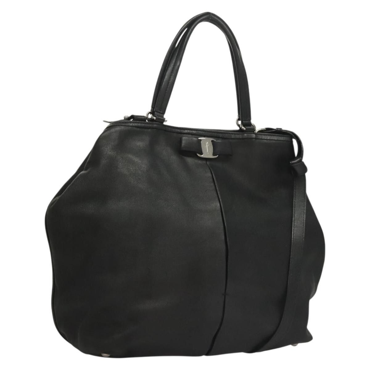 Salvatore Ferragamo Salvatore Ferragamo Vara bow tote Leather Size ONE SIZE - 1 Thumbnail