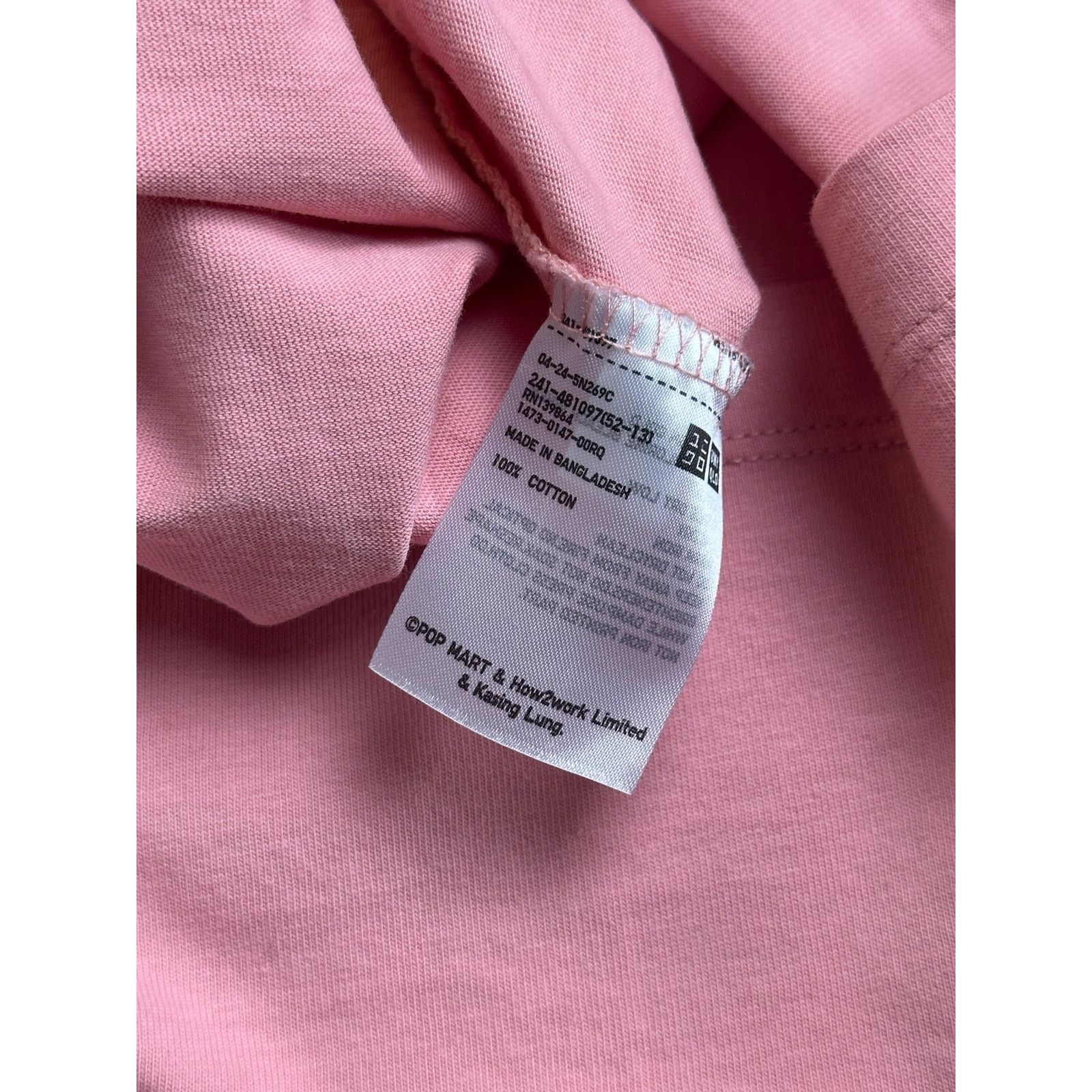 Uniqlo Uniqlo x Pop Mart Monsterland Labubu Pink Shirt - Size S-New Size S / US 4 / IT 40 - 11 Thumbnail