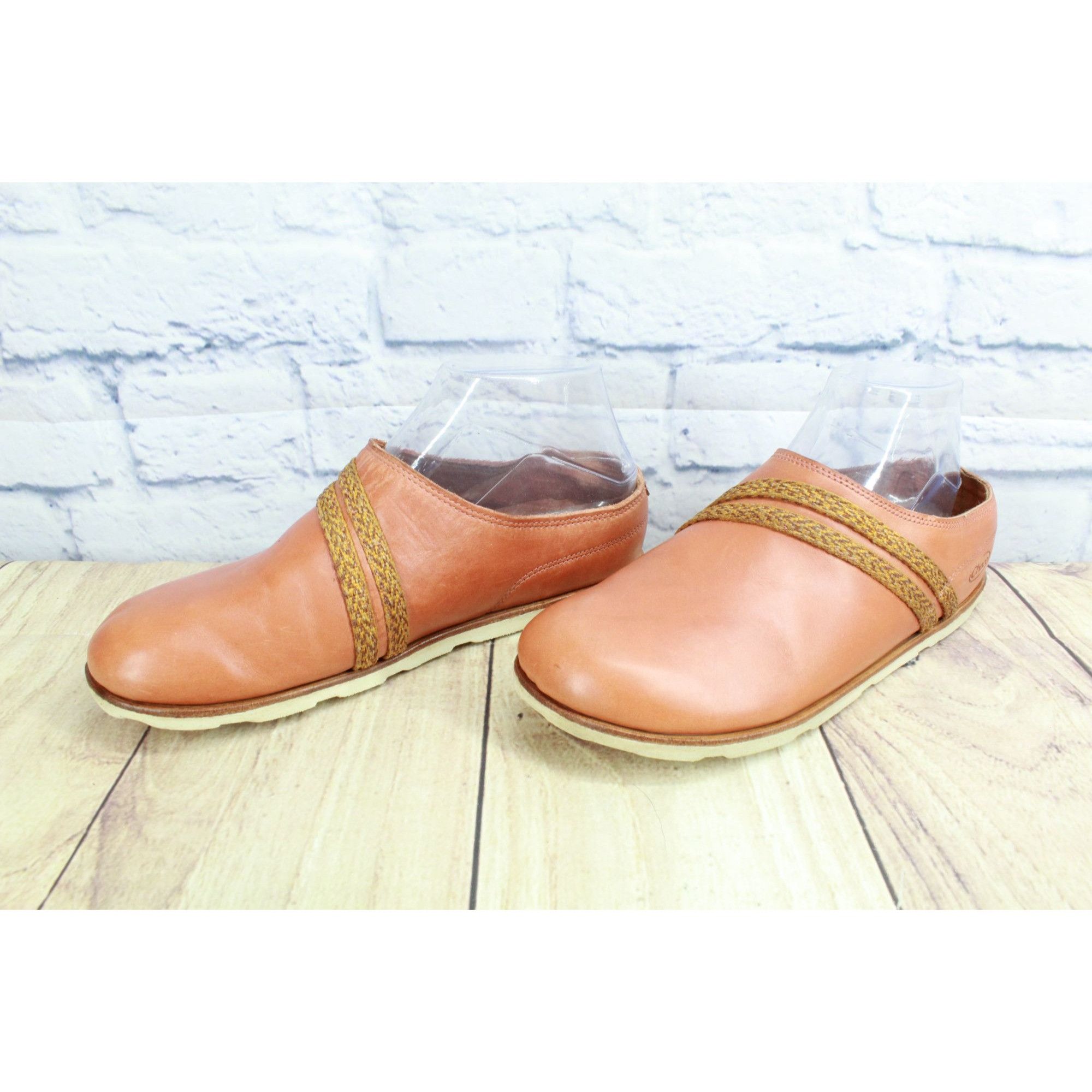 Chaco Chaco Women's Brown Leather Slide Mules Size US 8.5 / IT 38.5 - 2 Thumbnail