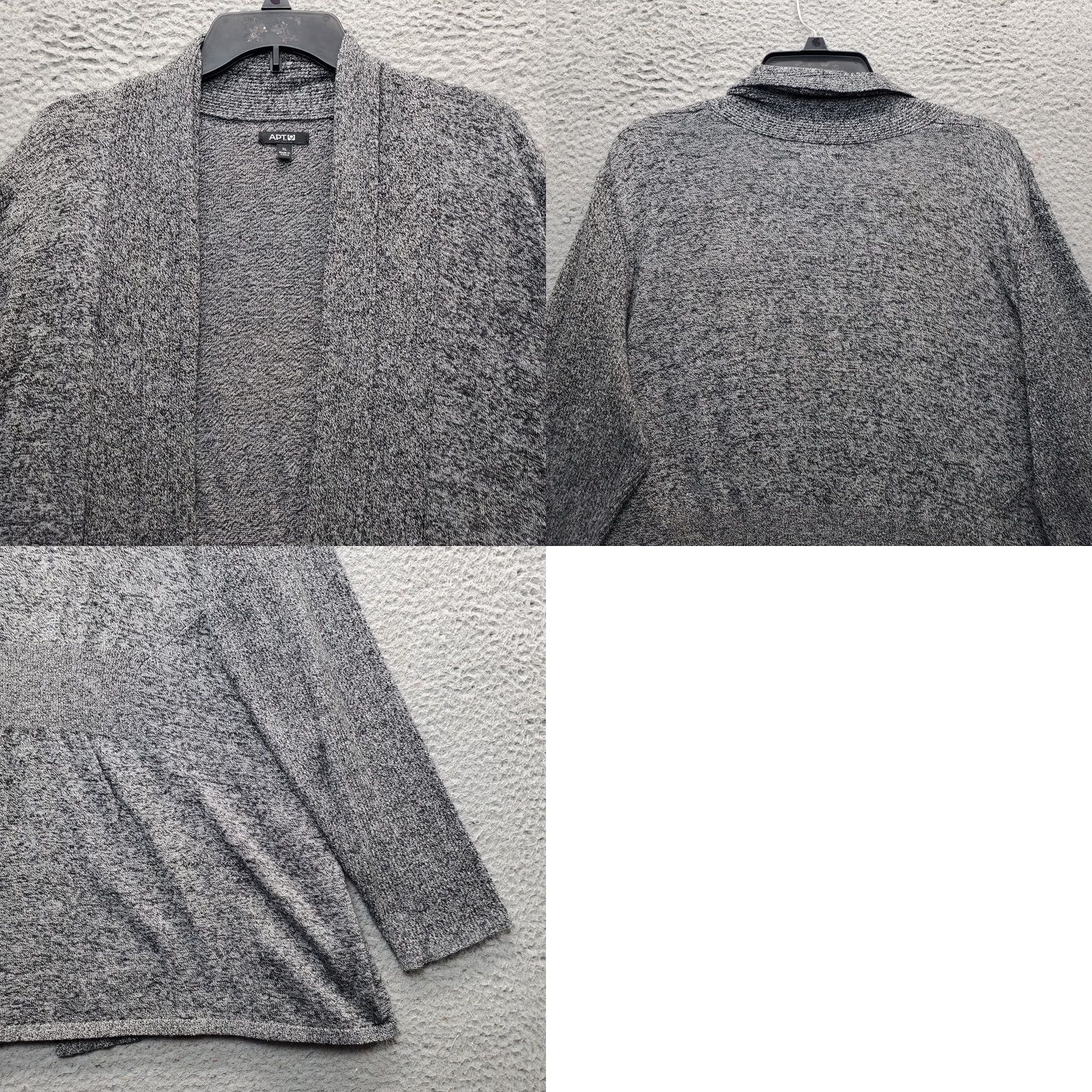 Apt. 9 Apt. 9 Cardigan Sweater Womens XL Multi Tight-Knit Long Sleeve Casual Open Front: Women Size XL: Multicolor Cardigan Knit Shirt Swing Womens Size XL / US 12-14 / IT 48-50 - 8 Thumbnail