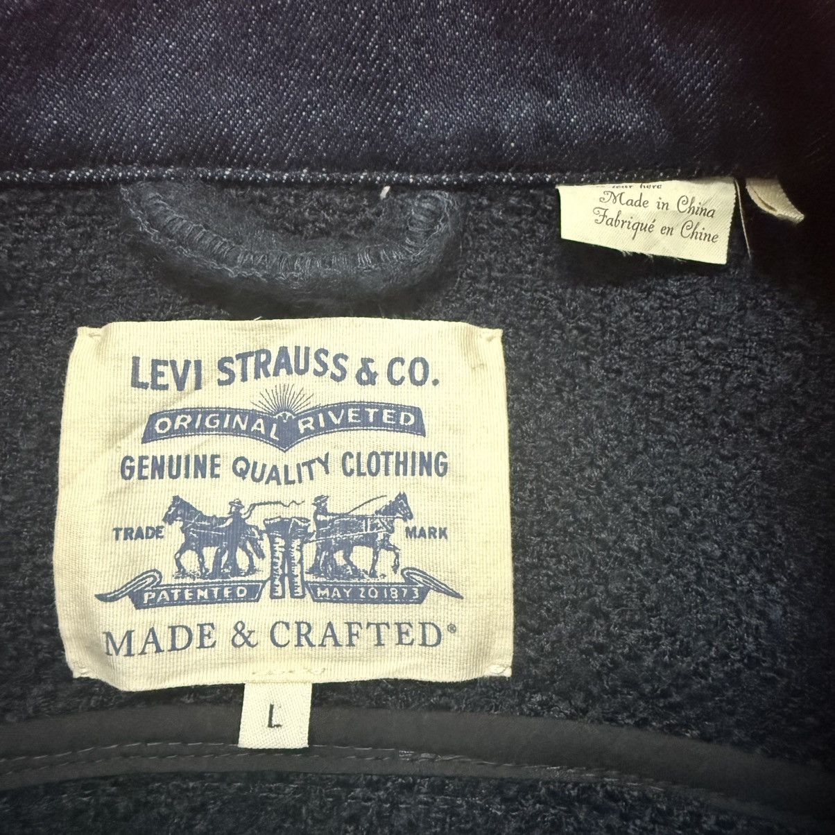 Levi's Made & Crafted Levis Made & Crafted Type 2 Trucker Jacket Size US XL / EU 56 / 4 - 10 Thumbnail