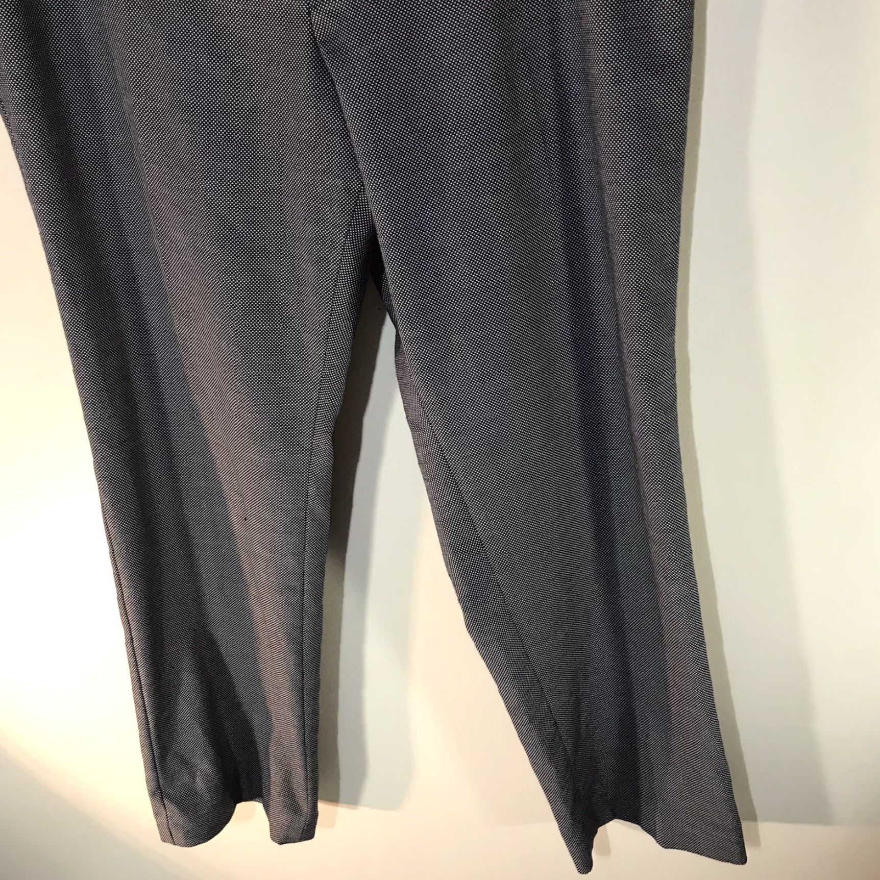 Talbots Talbots Blue/Hw White Houndstooth High Waist Straight Dress Pants Womens Size 16P Blue/White Talbots High Waist Dress Pants 16P Pants Size 38" / US 16 / IT 52 - 3 Thumbnail