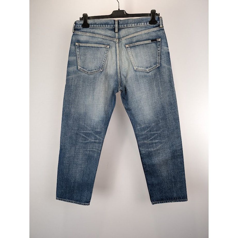 Saint Laurent Paris o1rshd1 Denim Jeans in Blue Size US 33 - 10 Thumbnail