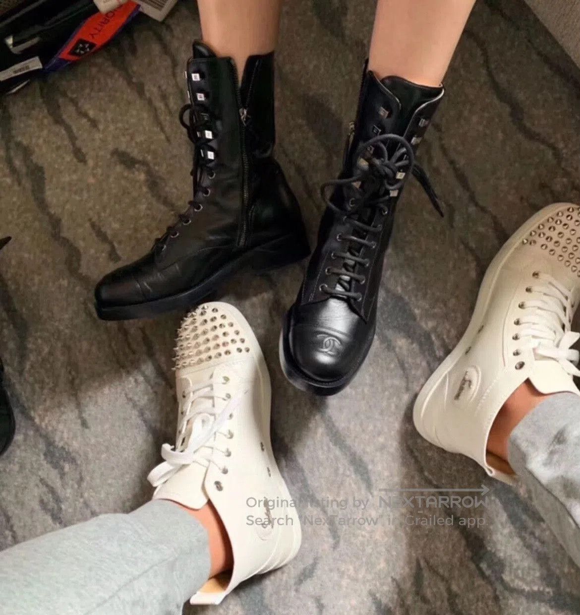 Chanel CHANEL Black Mid. Size US 6 / IT 36 - 8 Thumbnail