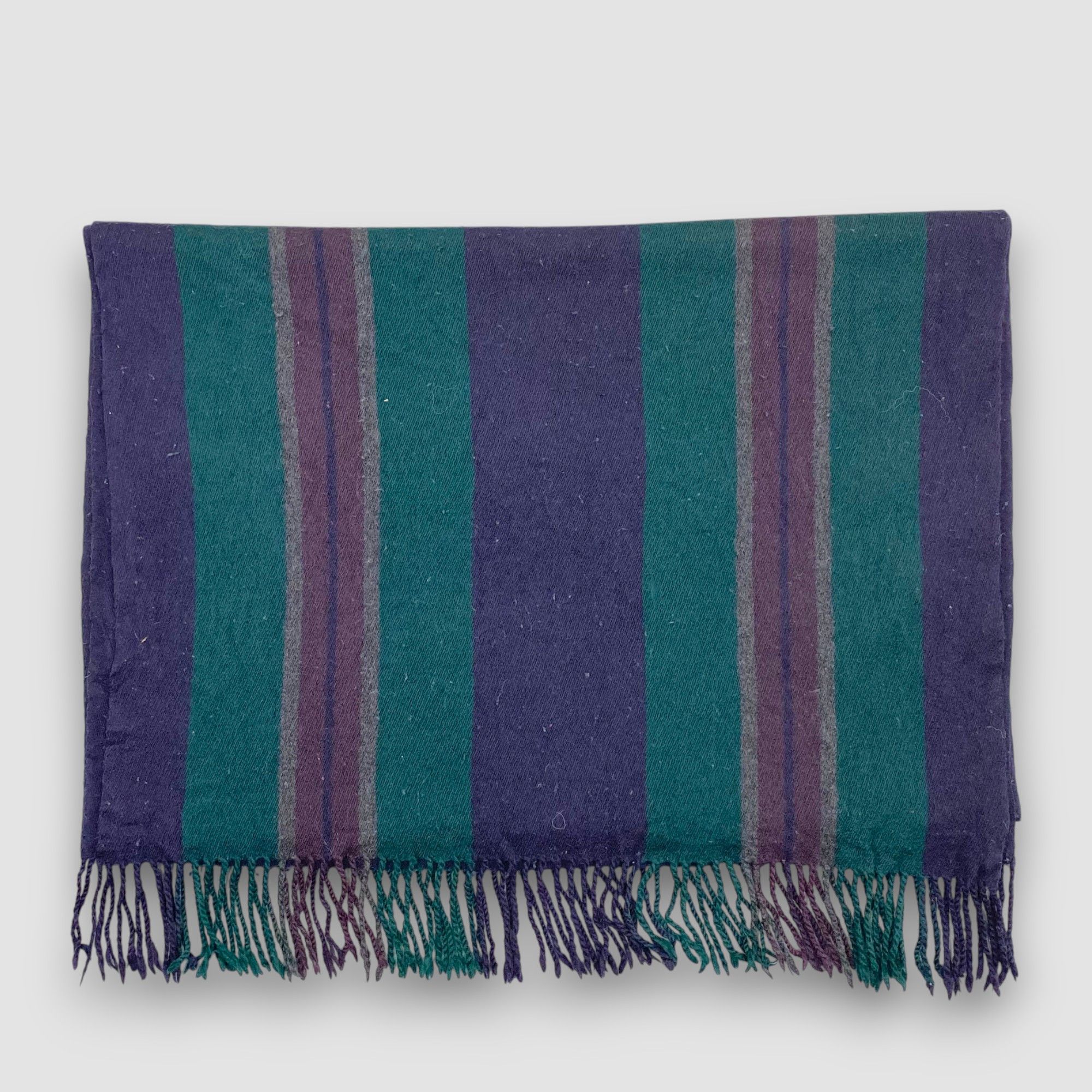 Zucca Vintage Zucca Scarf Muffler Wool Wraps Babuskha Scarves Size ONE SIZE - 4 Thumbnail