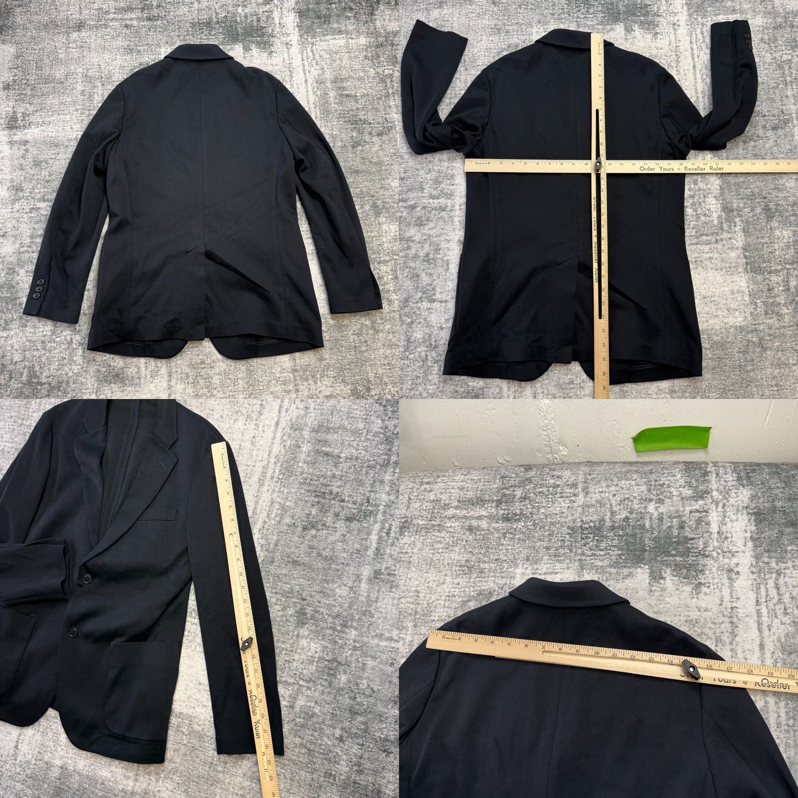 Uniqlo Uniqlo Jacket Mens S Comfort Blazer Navy Knit Unstructured Travel Minimal Size 36R - 8 Thumbnail