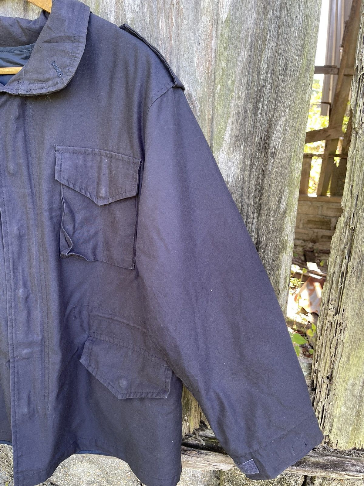 Vintage Wilker Industries British Army Cold Weather Parka (Dark Navy Size US M / EU 48-50 / 2 - 4 Thumbnail