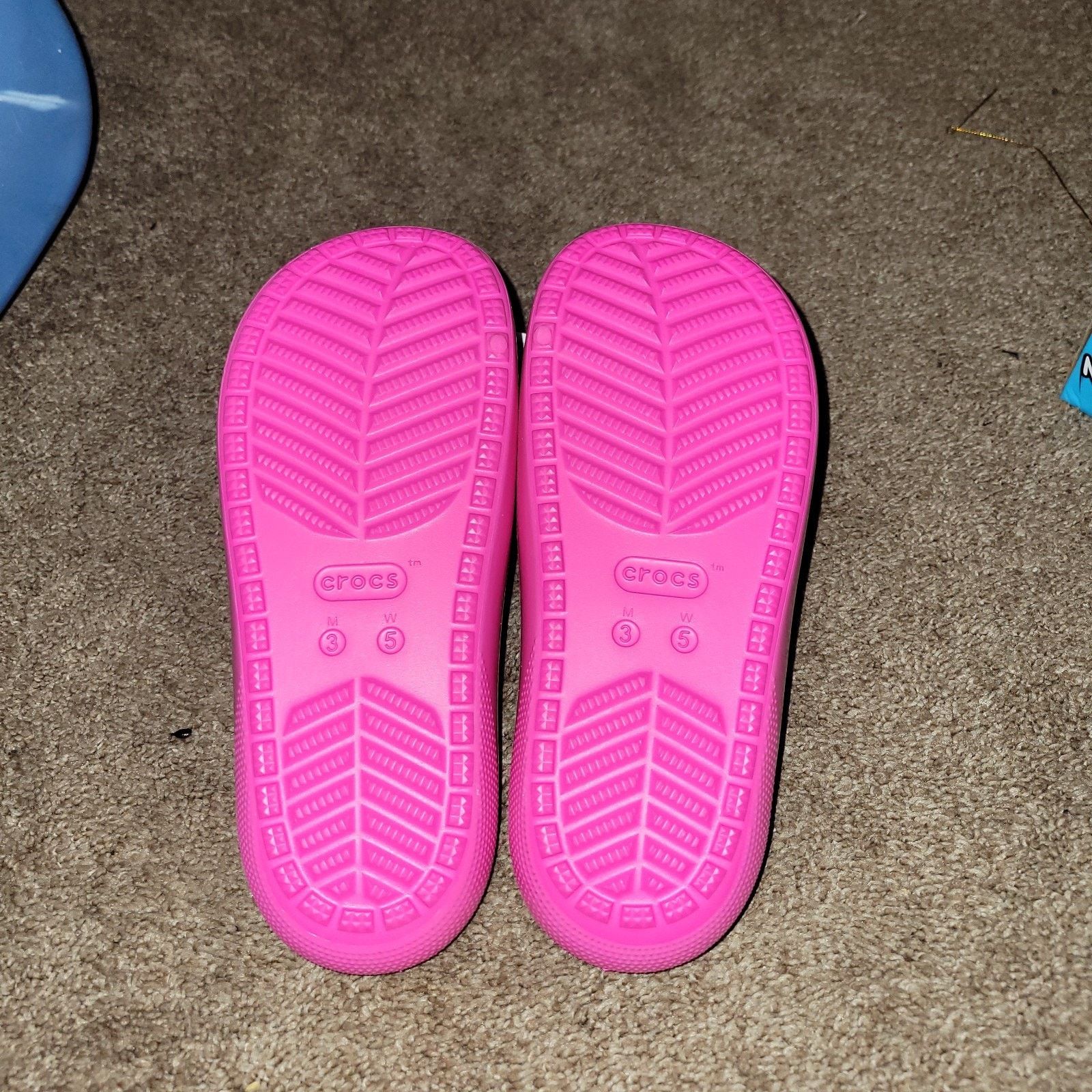 Crocs Crocs Classic Sz 3/5 Unisex Adults Slip-On Slide Sandal Size US 5 / IT 35 - 2 Thumbnail